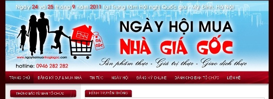 Ngày hội mua nhà giá gốc chưa được cấp phép tổ chức